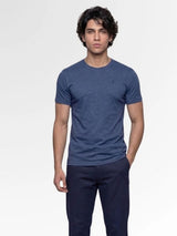 Men's Navy Cotton T-Shirt